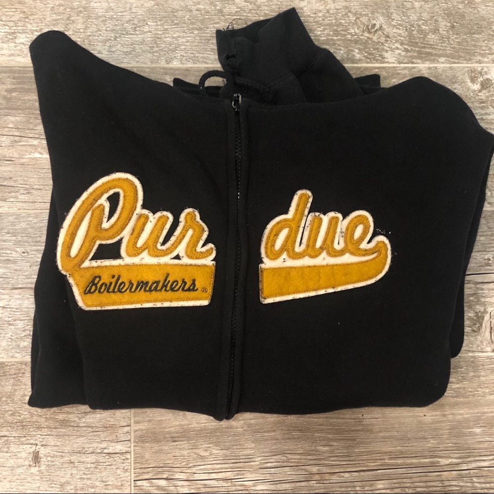Vintage style Purdue Hoodie. Pre-loved  Condition